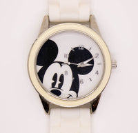 Große MZB Mickey Mouse Uhr auf Sportgummi -Gurt