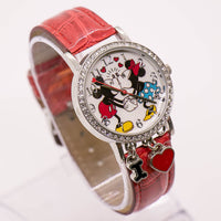 Mickey Mouse y Minnie Mouse Amor Disney reloj | Regalo del día de San Valentín