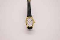 90 damas damas tono de oro Timex reloj | Simple Timex reloj Vintage para ella