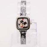 Pequeño funky Mickey Mouse reloj para mujeres en correa de lentejuelas