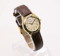 Gold Timex Indiglo -Datum Uhr WR 30 Meter | Jahrgang Timex Uhr Sammlung