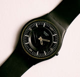 1999 Swatch Skin Noir de Chine SFB107 Watch | الساعات الكلاسيكية السويسرية السوداء
