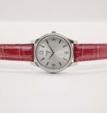 Case de tono plateado clásico Timex reloj | 35 mm moderno Timex Relojes
