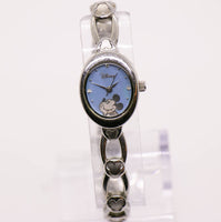 Klein blau Seiko Mickey Mouse Disney Uhr für Frauen