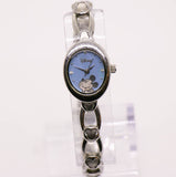 Klein blau Seiko Mickey Mouse Disney Uhr für Frauen