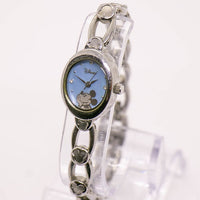 Small Blue Seiko Mickey Mouse Disney Watch for Women