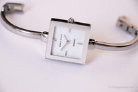 Vintage Square Anne Klein Diamond Watch | Luxury Ladies Watch