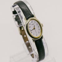 Petites dames en or Timex montre | 1990 Timex Quartz montre pour femme