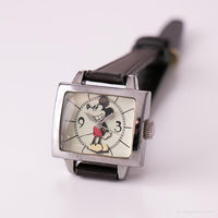 Carré Mickey Mouse Disney montre | Cadeau vintage montre