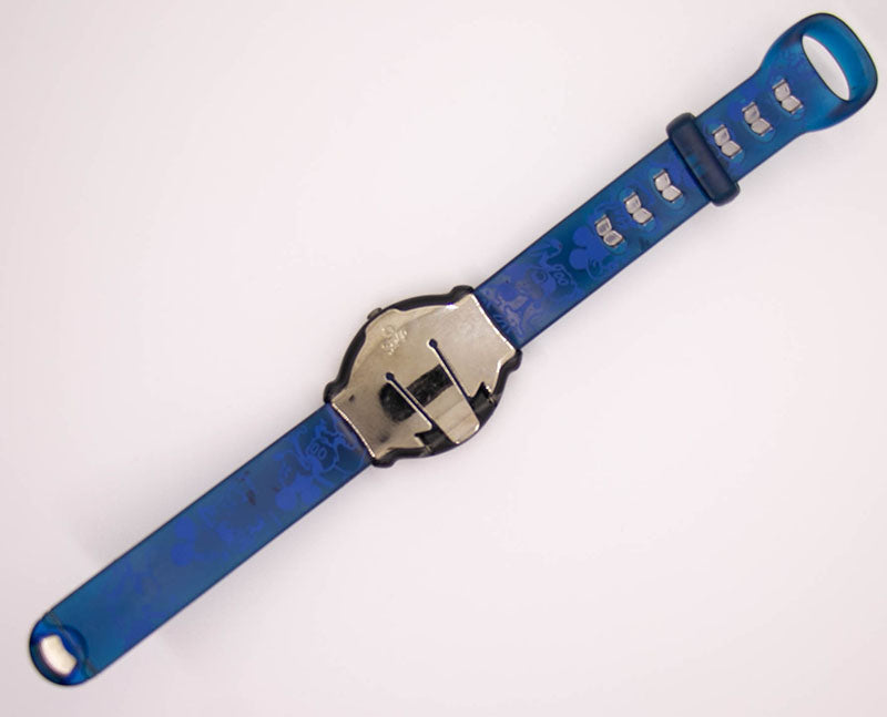 Black and Blue Plastic Mickey mouse Snap Watch for Men and Women ...