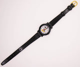 Small Black Seiko Mickey Mouse Watch for Ladies WR 30M
