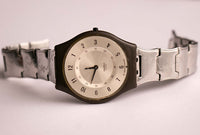 90er Jahre Swatch Skin Desertic SFC100 Uhr mit Blumen Swatch Armband