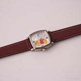Square Winnie the Pooh Seiko reloj | Disney Antiguo reloj
