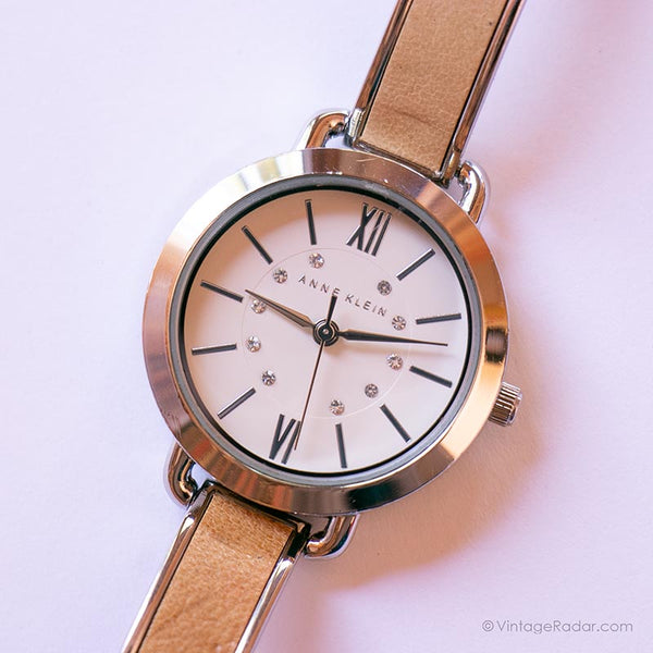 Vintage elegant Anne Klein Uhr | Designer Uhr für Frauen