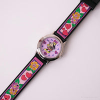 Rare Minnie Mouse Disney Watch For Women with Unique Watch Strap