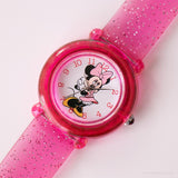 Rosado Minnie Mouse Disney reloj | Disney Parques originales reloj
