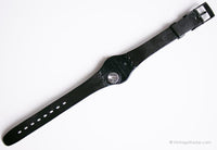 1988 Swatch Lady LB119 Black Magic Watch | Anni '80 nero Swatch Lady Guadare