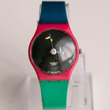 1993 Swatch Sorpresa de cristal GZ129 reloj | Coleccionable Swatch reloj