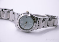 2001 Swatch YLS410 Sundown Light Green reloj | Antiguo Swatch Ironía