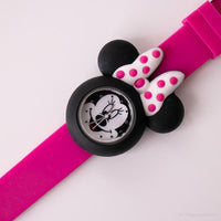 Minnie Mouse Sagomato Disney Guarda | Rosa Minnie Mouse Orologio al quarzo