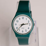 2009 Swatch Combustible forestal GG206 reloj | Verde vintage Swatch reloj