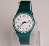 2009 Swatch Combustible forestal GG206 reloj | Verde vintage Swatch reloj