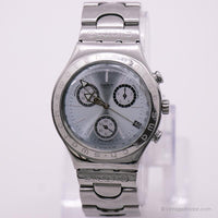 Rare 1998 Swatch YCS408G Wheeling montre | Ancien Swatch Irono chrono