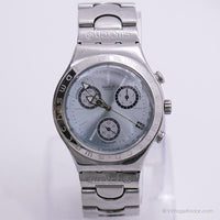 نادر 1998 Swatch YCS408G Wheeling Watch | كلاسيكي Swatch سخرية كرونو