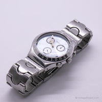 Selten 1998 Swatch YCS408G Wheeling Uhr | Jahrgang Swatch Ironie Chrono