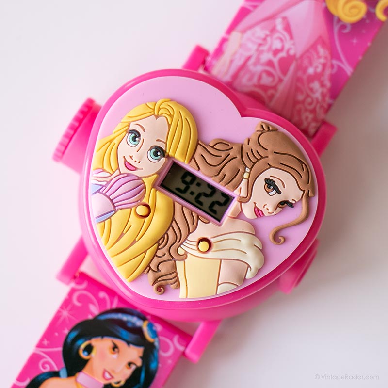 Disney Princess Digital Watch | Pink Interactive Watch For Kids