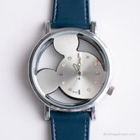 Vintage Mickey Mouse Logo Watch | Disney Metallic Watch