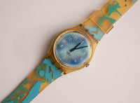 Raro 1995 Swatch Gk223 bitream reloj | Vintage de los 90 Swatch Caballero