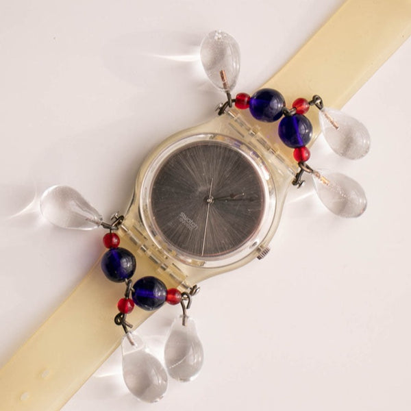 1992 Swatch Lustre GZ125 montre | Collectable suisse des années 90 Swatch
