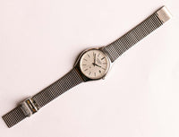 Silver Minimalist Citizen Vintage Watch | Best Citizen Quartz Watches