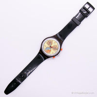 1994 Swatch SCO100 DANCING FEATHERS Watch | Vintage Swatch Chrono