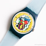 1995 Swatch Lady Orologio spruzzatore LN121 | Yaya Designer Swatch Guadare