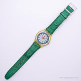 1993 Swatch GK152 SPADES Watch | Vintage 90s Swatch Gent