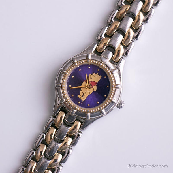 Vintage Stainless Steel Winnie the Pooh Watch | Disney Quartz Watch