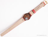 1988 Swatch Lady LF102 Beauchamps Place Watch | طباعة الحيوان Swatch Lady