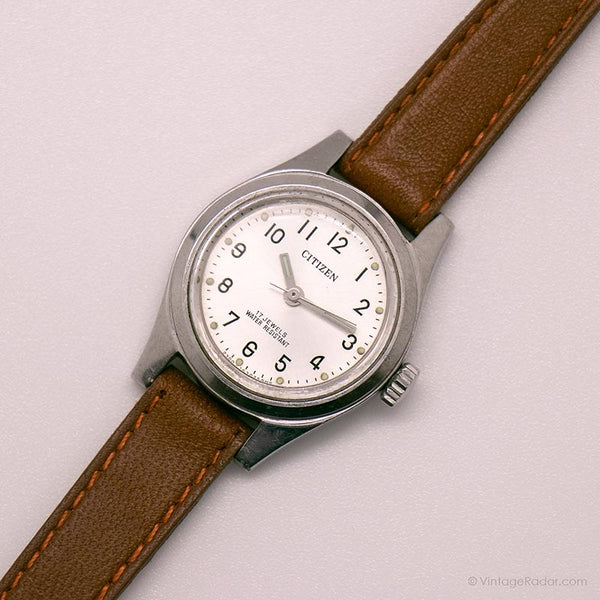 17 joyas Citizen Mecánico reloj | Citizen Tono de plata femenino reloj