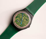 Antiguo Swatch GB137 The Globe reloj | Cristobal colon Swatch