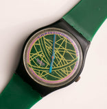 كلاسيكي Swatch GB137 The Globe Watch | كريستوفر كولومبوس Swatch