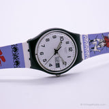 1999 Swatch GB743 noch einmal Uhr | Vintage Classic Swatch Mann