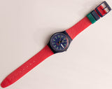 1990 Swatch GN704 شكل جيد ساعة | 90s نادرة Swatch أصول جنت