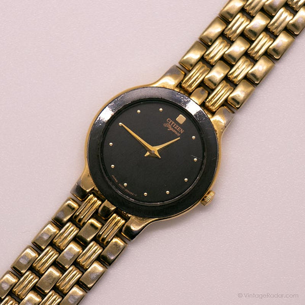 Vintage tono d'oro Citizen Elegance Watch | Migliore Citizen Orologi al quarzo