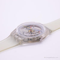 Menta 1985 Swatch GK100 Jelly Fish reloj | Ultra raro original Swatch