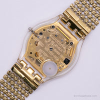 2001 Swatch SFK127 in Gold gepflastert Uhr | SELTEN Swatch Skin Uhr