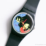 1988 Swatch Lady LB125 Sun Lady reloj | Vintage 80 Swatch Lady reloj