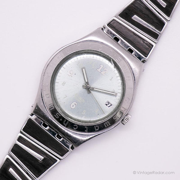 Vintage 2001 Swatch YLS410 SUNDOWN LIGHT GREEN Watch | Swatch Irony