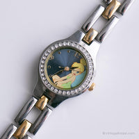 Vintage bicolore Tinker Bell montre | Seiko Disney montre